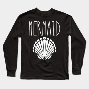 Funny Mermaid Long Sleeve T-Shirt